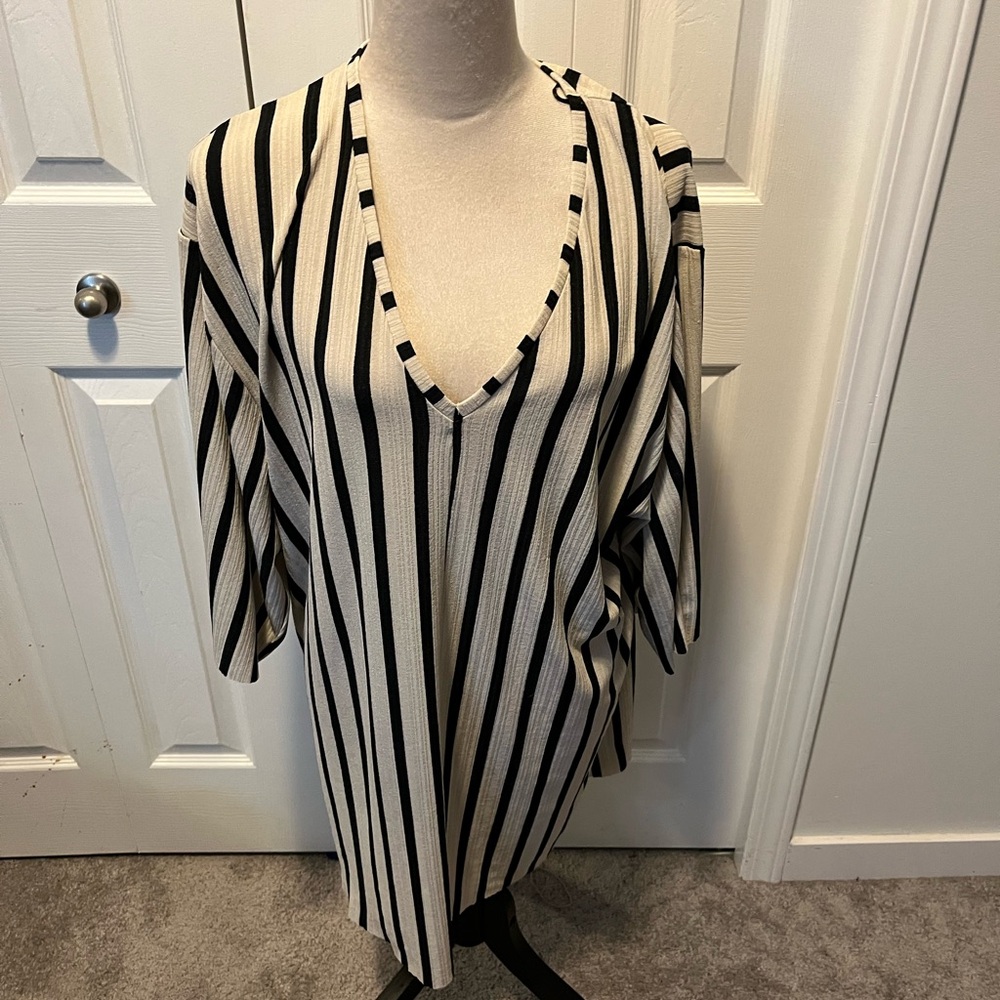 Zara size L shift dress
